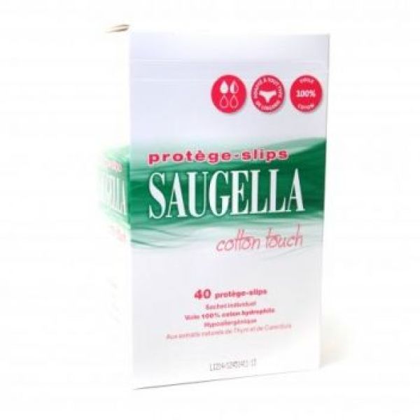 SAUGELLA COTTON TOUCH PROTEGE-SLIPS BOITE DE 40