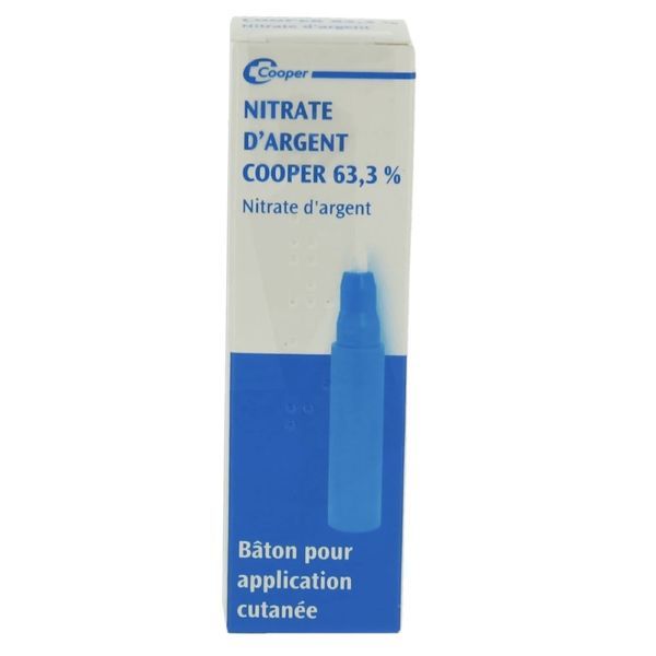 COOPER ARGENT NITRATE CRISTALLISE Matières premières pour préparations magistrales et officinales, poudre, fl 25 g