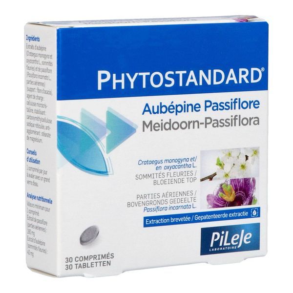 Pilège Phytostandard® - Aubépine / Passiflore 30 comprimés
