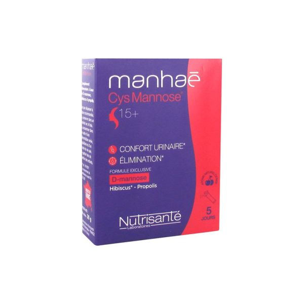 Nutrisante Manhae Cys Mannose 10 Jours Poudre Sachet