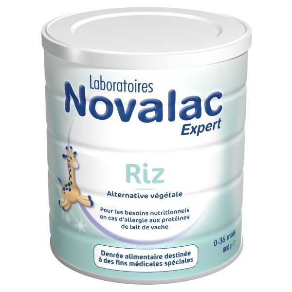 NOVALAC RIZ 0-36 MOIS 800G N F