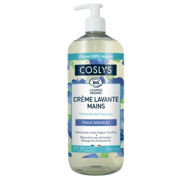 Coslys Crème lavante mains Consoude BIO - 1 litre