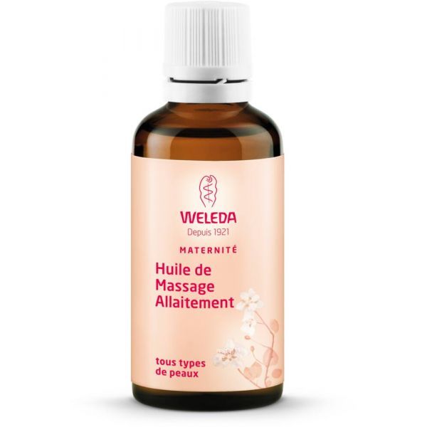 Weleda Huile de Massage Allaitement - 50 ml