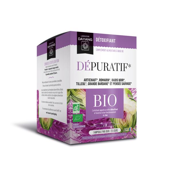 Dayang Dépuratif BIO - 20 ampoules