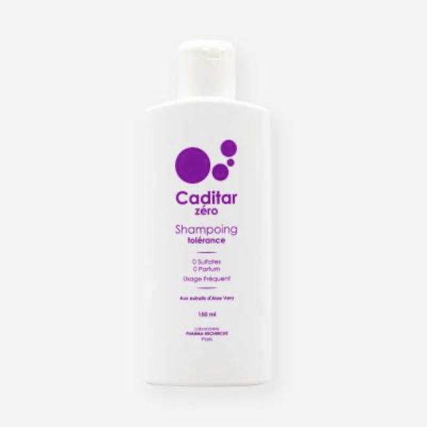 CADITAR ZERO SHAMPOING TOLERANCE Shampoing à la provitamine B5 et aux extraits d'aloe vera, fl 150 ml