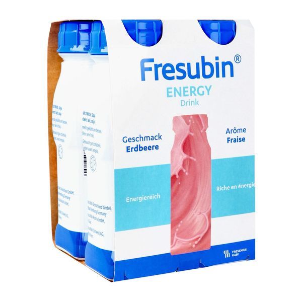 Fresubin Energy Drink Arome Fraise Sol Buv Bouteille 200 Ml Bt 4