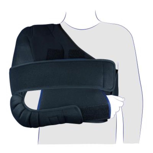 IMMOVEST Gilet d'immobilisation d'épaule, couvrant, bilatéral, taille 3, unité