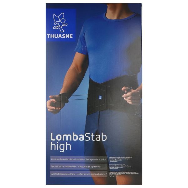 LOMBASTAB HIGH Ceinture de soutien dorso-lombaire, à lacet, hauteur 35 cm, taille 4, unité