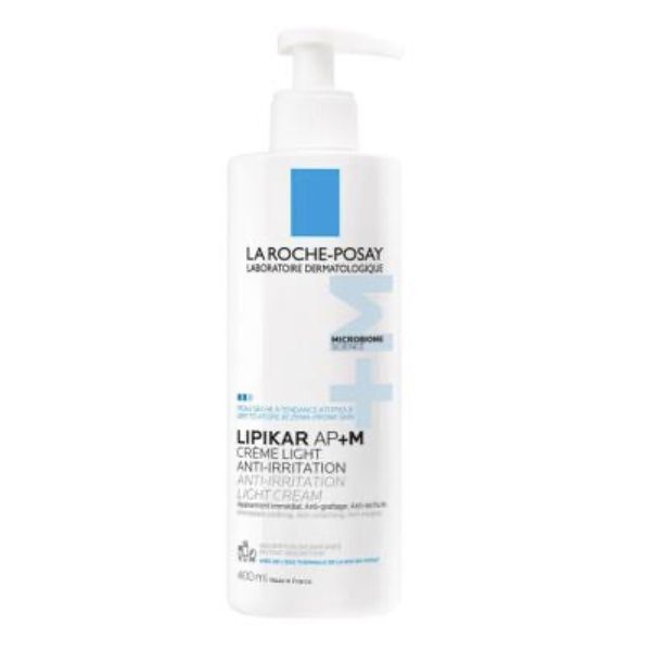 LIPIKAR AP+ M CREME LIGHT ANTIIRRITATION Crème légère anti-irritation, fl 400 ml