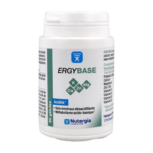 Nutergia - Ergybase - 60 gélules