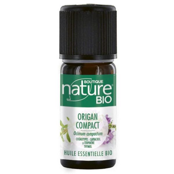 Boutique Nature HE Origan à inflorescences compactes BIO (Ocimum compactum) - 10 ml
