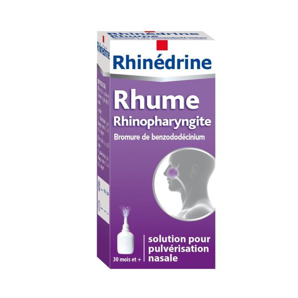 Rhinedrine Solution Pour Pulverisation Nasale 1 Flacon(S) Polyethylene De 13 Ml Avec Tube Plongeur Polyethylene