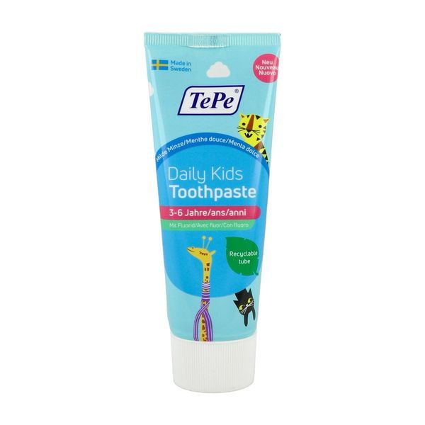 Daily Kids Toothpaste Dentifrice Tube 75 Ml Bleu Bt 1
