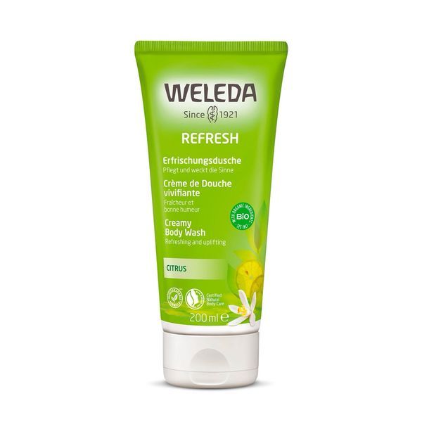 Weleda Crème de Douche vivifiante au Citrus - tube 200 ml