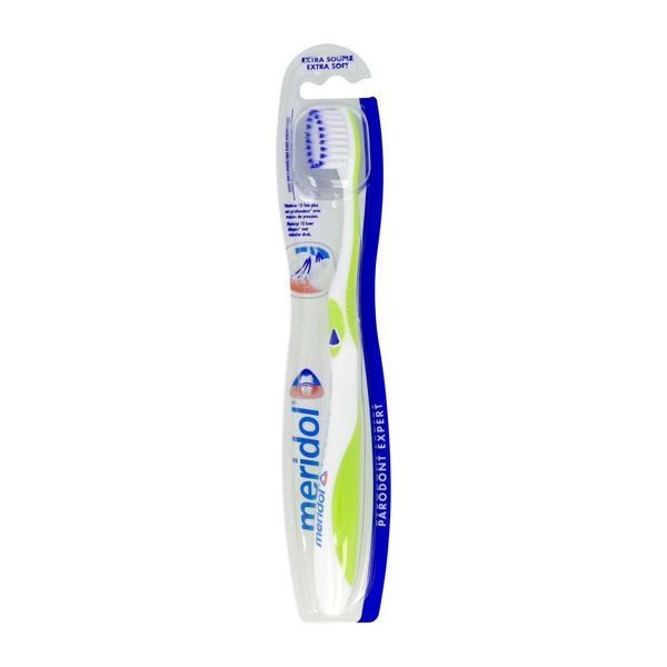 MERIDOL PARODONT EXPERT BROSSE A DENTS Brosse à dents extrasouple, pour gencive fragile, unité