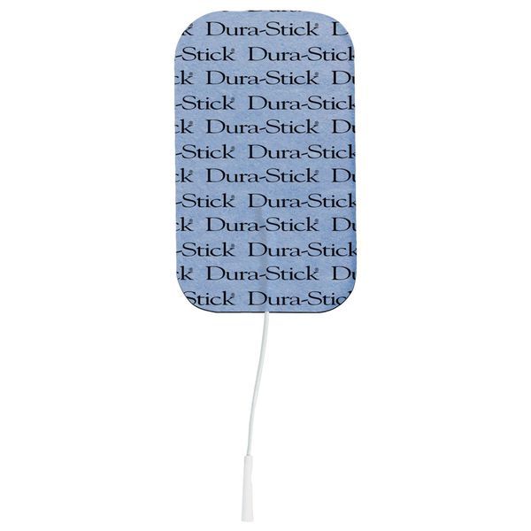 DJO ELECTRODES DURA STICK PLUS RECTANGULAIRE 50*90 MM BT 1