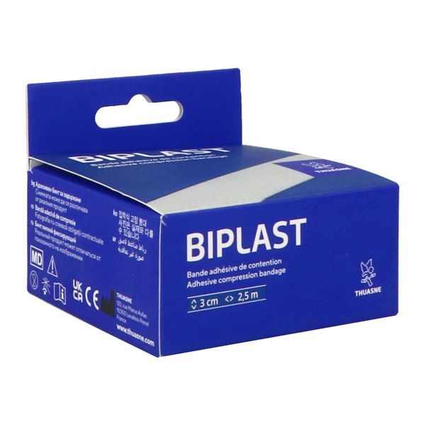 BIPLAST BD ADH 3CMX2M5 BLAN 1