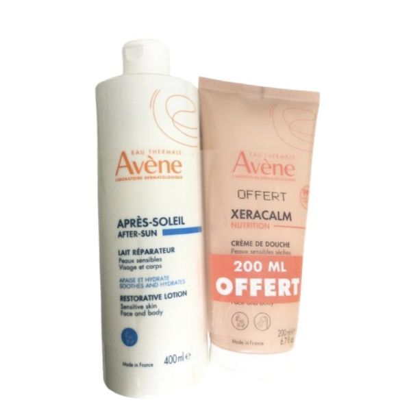 Avene Lait Reparateur As 400Ml+Cr Dche