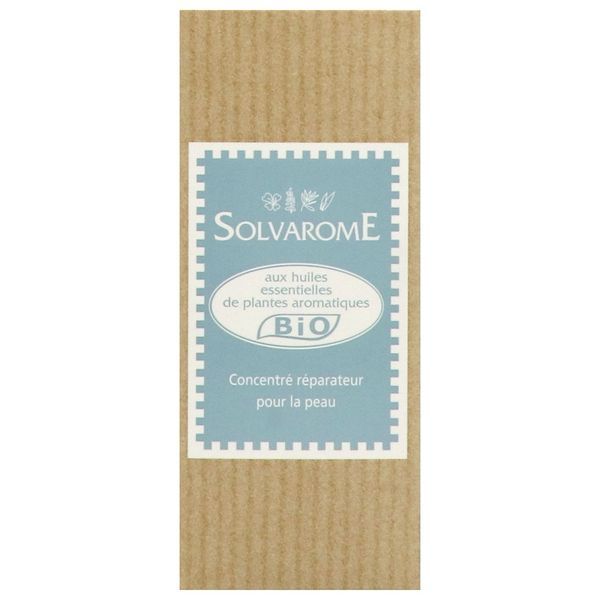 SOLVAROME CONCENTRE REPARATEUR BIO Base concentrée d'huiles essentielles de plantes aromatiques bio, fl 30 ml