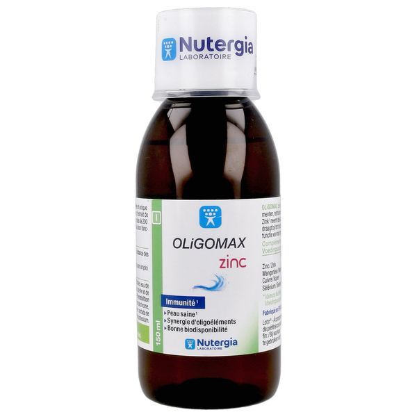 Nutergia - Oligomax Zinc - flacon 150 ml