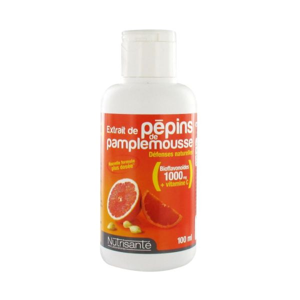 Nutrisante Extrait De Pepins De Pamplemousse Solution Flacon 100 Ml 1