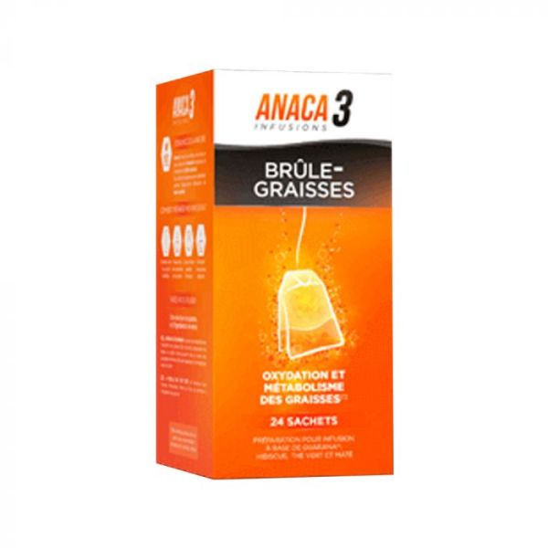 Anaca3 Infusions Brule-Graisses 24 Sachets