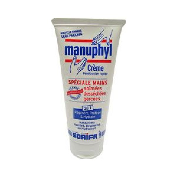 Manuphyl® Hydratation Intense - Crème Main hydratante et protectrice - Tube 100 ml