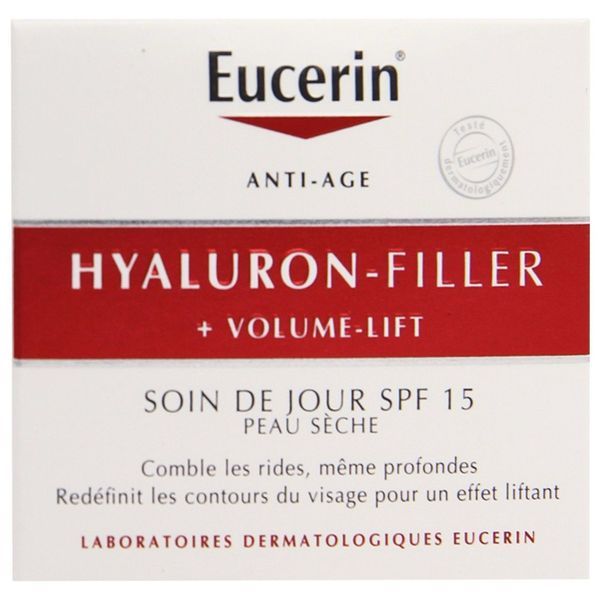 EUCERIN HYALURON-FILLER VOLUME LIFT SOIN DE JOUR PEAUX SECHES 50 ML