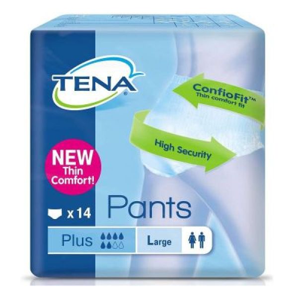 TENA PANTS PLUS LARGE SACHET DE 14