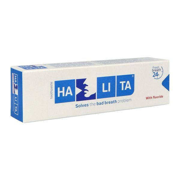 HALITA DENTIFRICE Pâte dentifrice fluorée, tube 75 ml