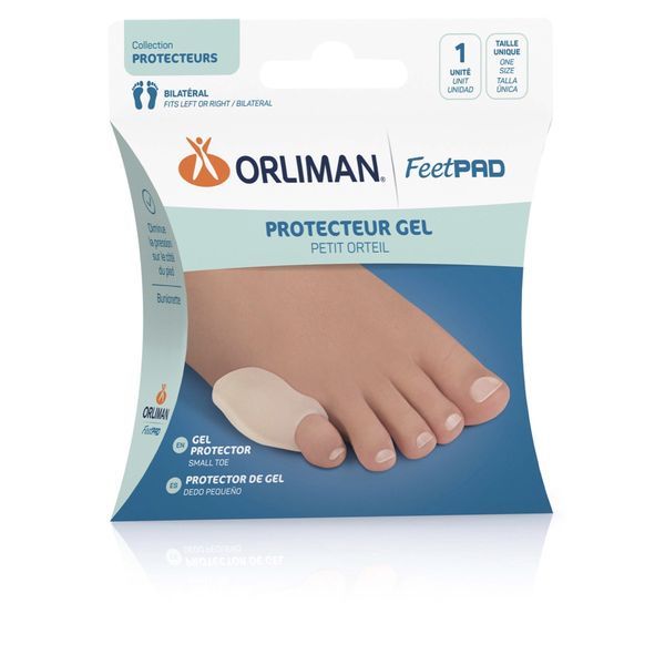 Feetpad Protecteur Du Petit Orteil En Gel Protection Transparent Unique 1
