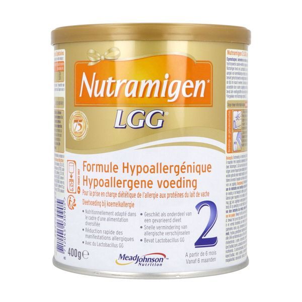 NUTRAMIGEN 2 LGG Denrée alimentaire destinée à des fins médicales spéciales, bt 400 g