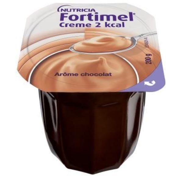 FORTIMEL CREME 2 Kcal chocolat 4 coupelles 200g