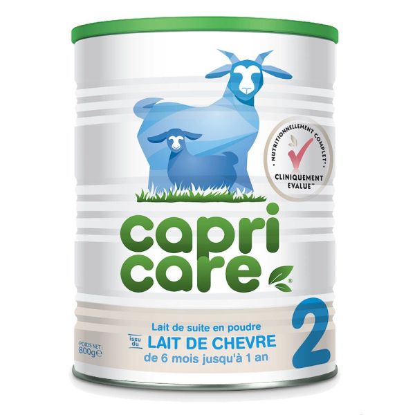 Capricare 2 Lait De Chevre En Poudre 6 Mois A 1 An 800G