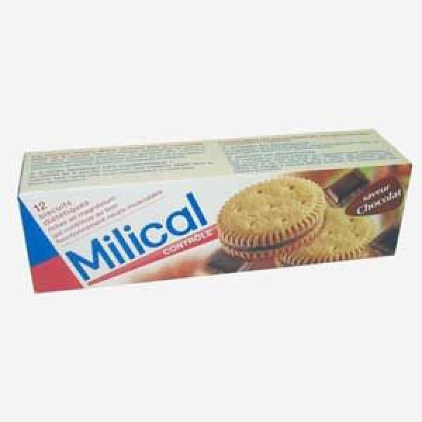 Milical Fourre Magnesium Chocolat Nouvelle Formule Biscuit 220 G 12