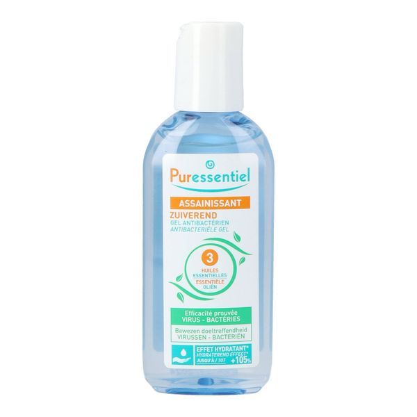Puressentiel Antibacterien Gel Hydro Alcoolique Flacon 80 Ml 1