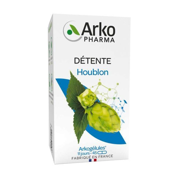 Arkopharma Arkogélules Houblon 45 Gélules