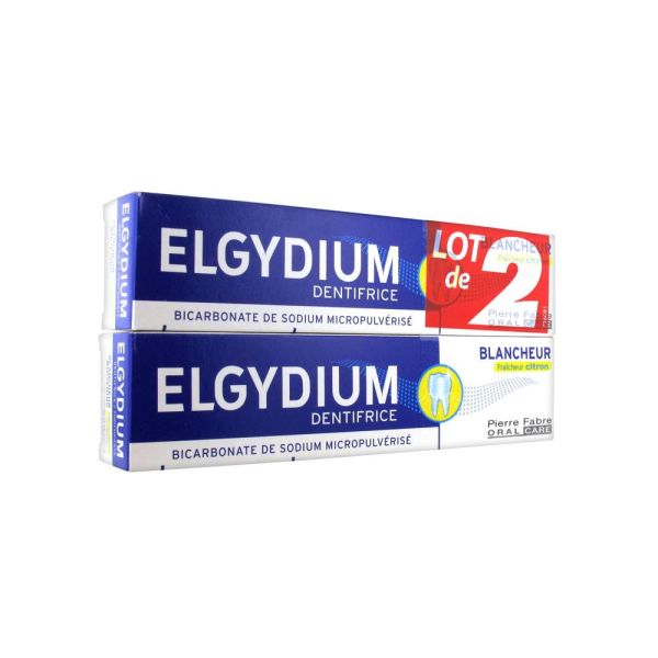 Elgydium Blancheur Citron Dentifrice Tube 75 Ml Promo 2