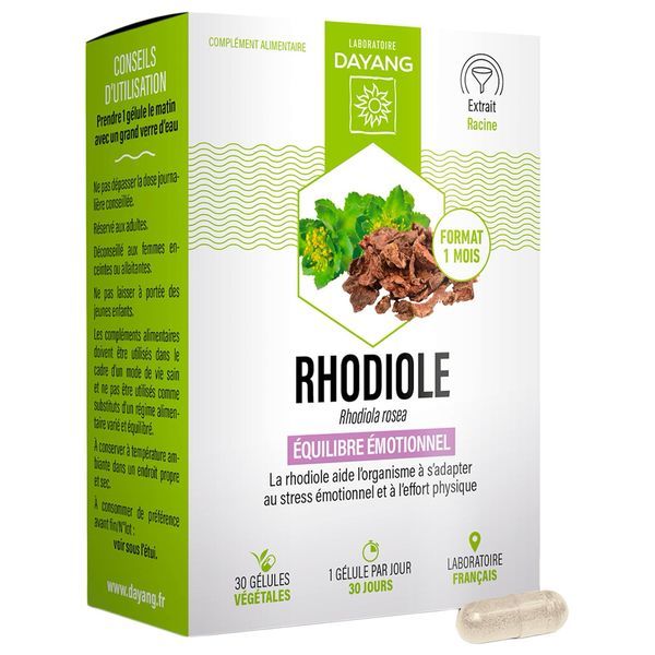Dayang Rhodiole Gelule Boite 30