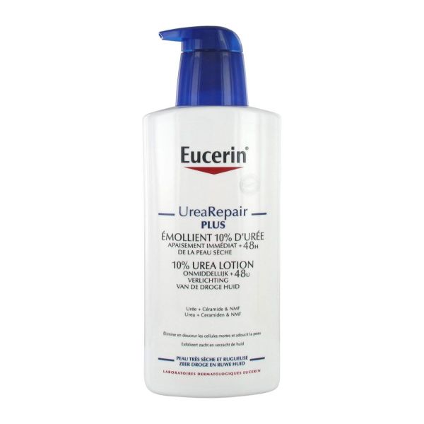 Beiersdorf Eucerin Emollient Reparateur 10% Uree Creme Flacon 400 Ml 1