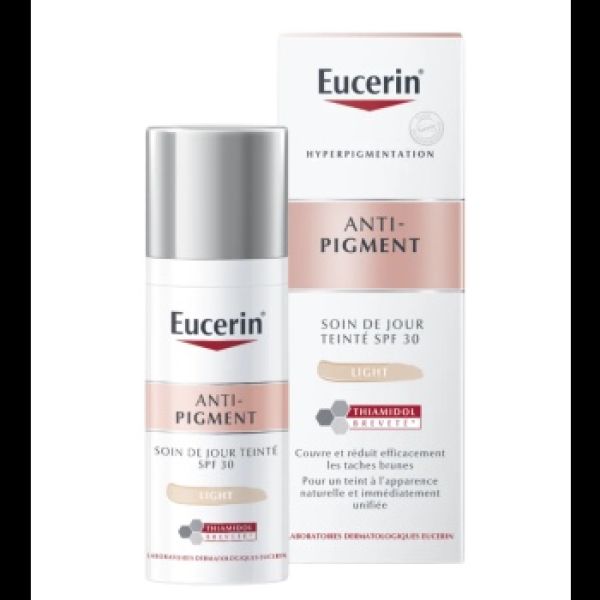 Eucerin Anti-Pigment Soin De Jour Teinte Light Spf 30 Creme Flacon 50 Ml 1