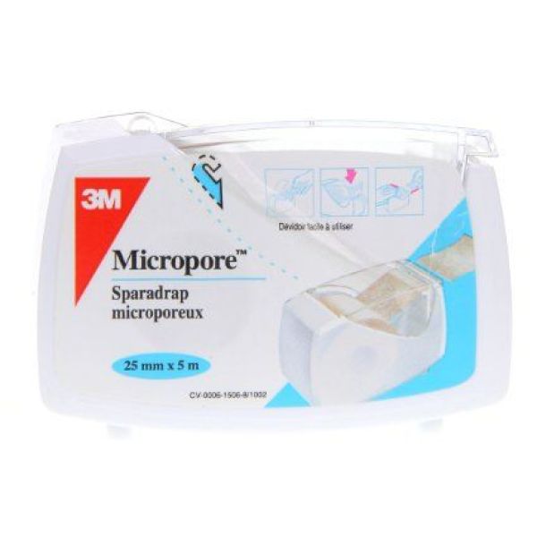 3m micropore sparadrap chair 25mmx5m