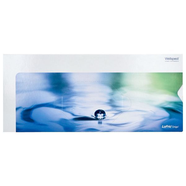 LOFRIC ORIGO Sonde vésicale autolubrifiée, droite, type Nélaton, en POBE, 40 cm, pour homme, CH 16, godet orange (ref. 4431670), bt 30