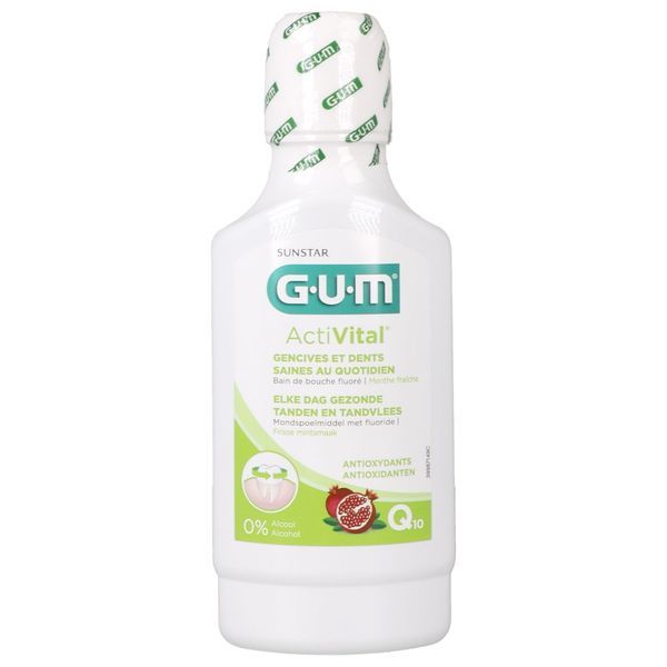 Gum Activital Bain De Bouche Solution Flacon 300 Ml 1