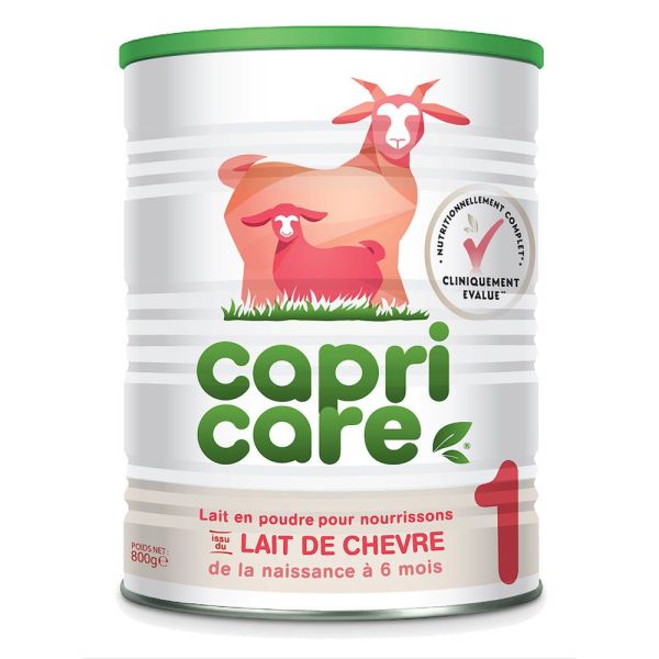 Capricare 1 Lait De Chevre En Poudre 0 A 6 Mois 800G