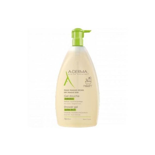 Aderma Les Indispensables Gel Douche Surgras Flacon 750 Ml 1