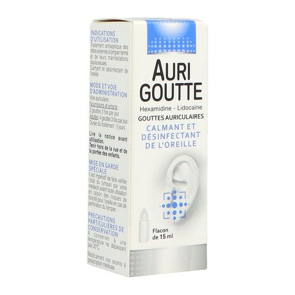 AURIGOUTTE Goutte auriculaire, flacon 15 ml
