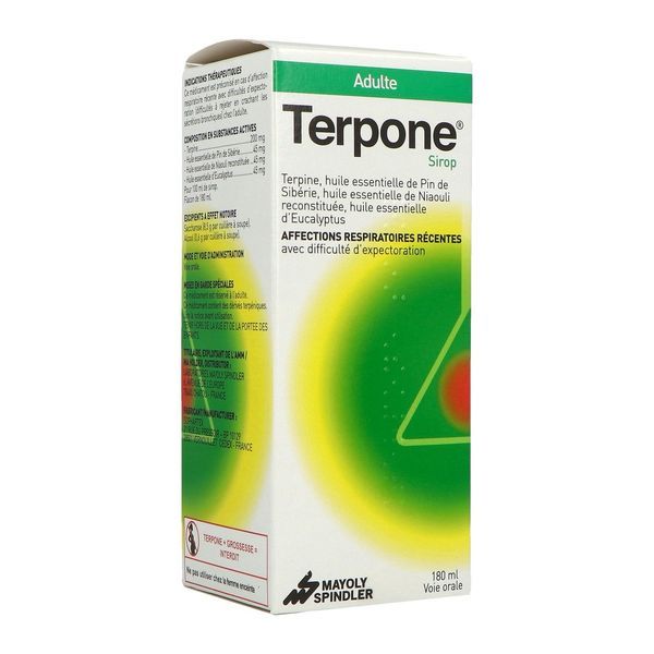 TERPONE SIROP 1 Flacon de 180 ml
