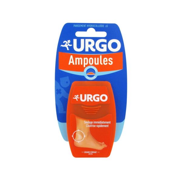 Urgo Ampoules Talon Ultra Adapte Seconde Peau Pansement 5