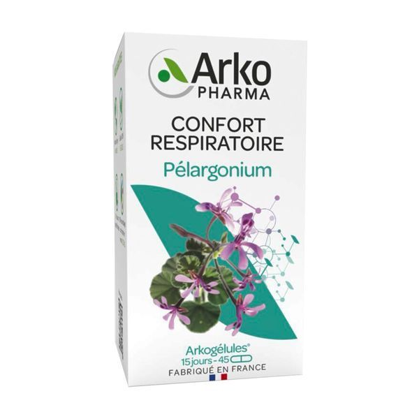 Arkopharma Arkogélules Pelargonium 45 Gélules